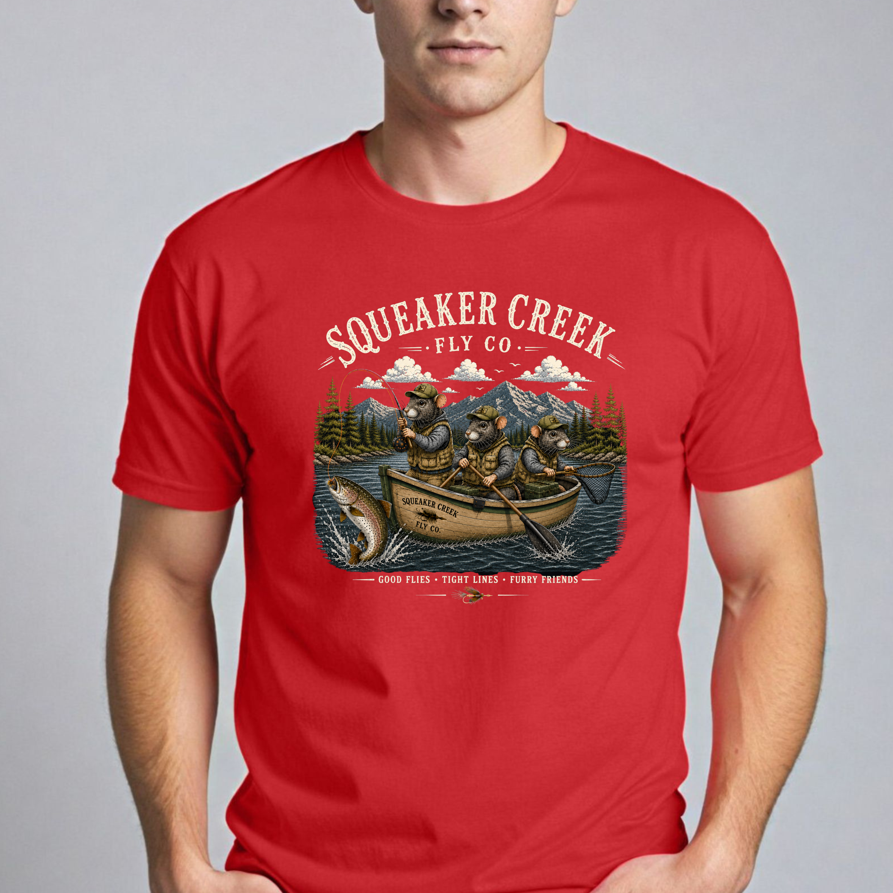 Squeaker Creek Fly Fishing T-Shirt