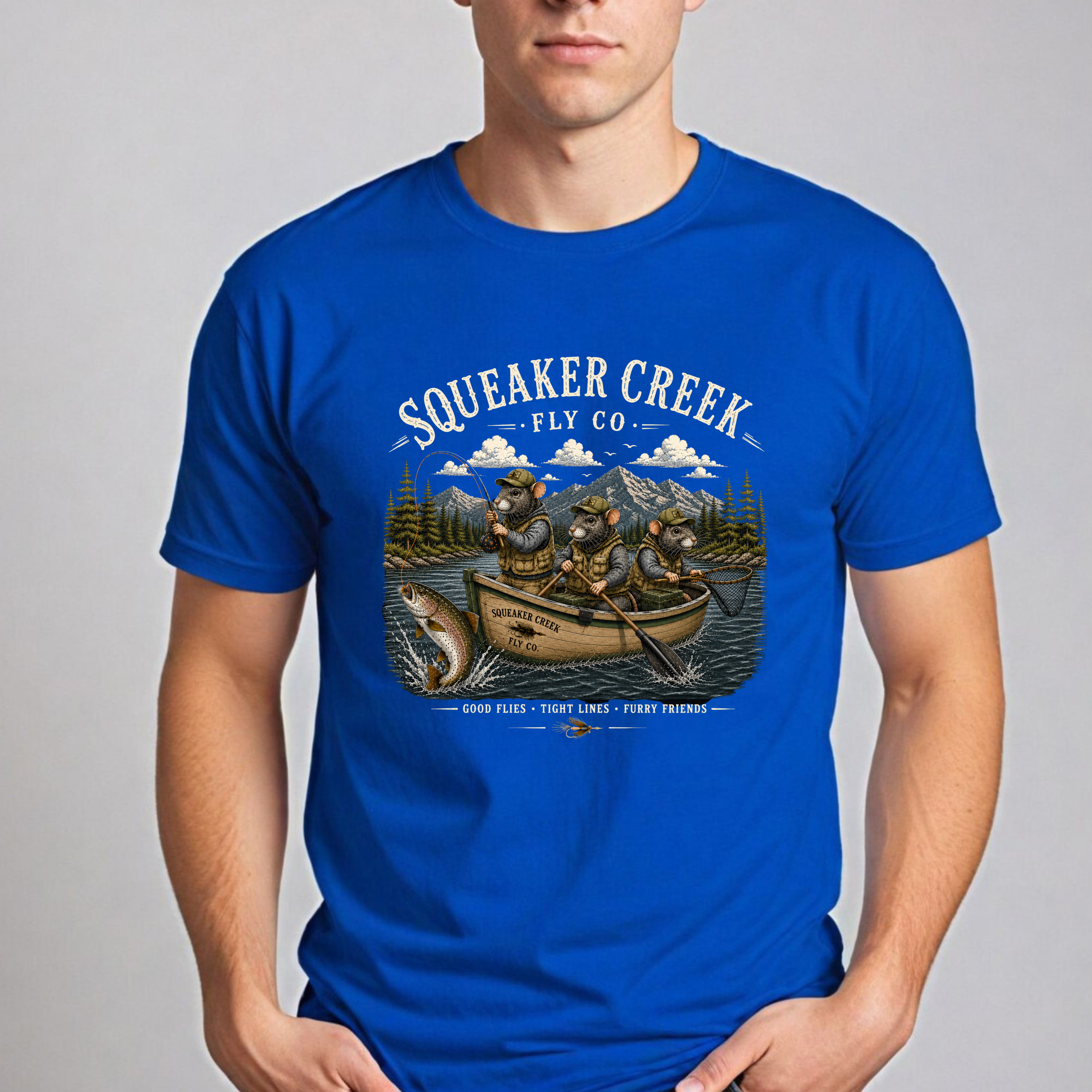 Squeaker Creek Fly Fishing T-Shirt