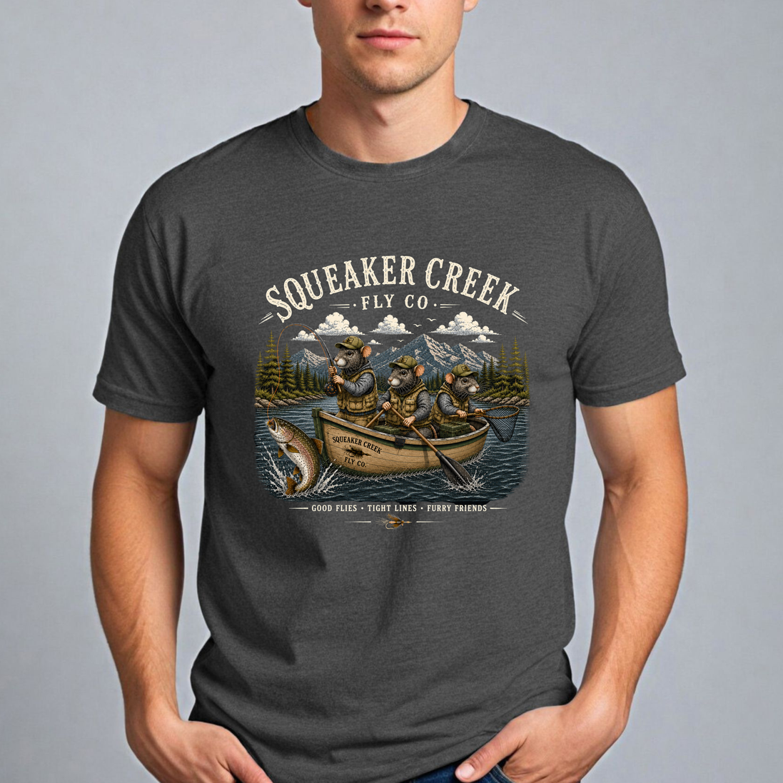 Squeaker Creek Fly Fishing T-Shirt