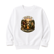 Believe In Lake Days Bigfoot and Yeti Lake Theme T-Shirt or Sweatshirt