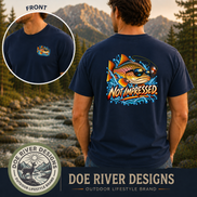 Not Impressed Trout Fishing Shirt & Sweatshirt | Funny Fishing Gift
