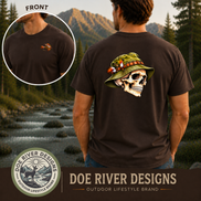 Skull Fly Fishing Shirt & Sweatshirt | Fly Fisherman Gift