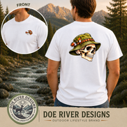 Skull Fly Fishing Shirt & Sweatshirt | Fly Fisherman Gift
