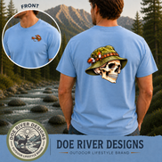 Skull Fly Fishing Shirt & Sweatshirt | Fly Fisherman Gift