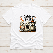 Chick or Treat Halloween Chicken Shirt & Sweatshirt | Funny Fall Tee