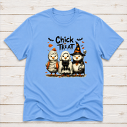 Chick or Treat Halloween Chicken Shirt & Sweatshirt | Funny Fall Tee