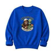 Bigfoot & Alien Hide and Seek | Funny Graphic T-Shirt or Sweatshirt