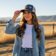 Cowgirl Coquette Hat Mockup