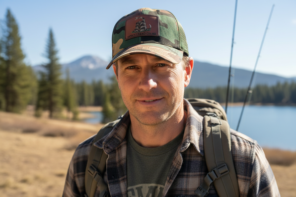 Don't Tread on Me Cap with Visible Design