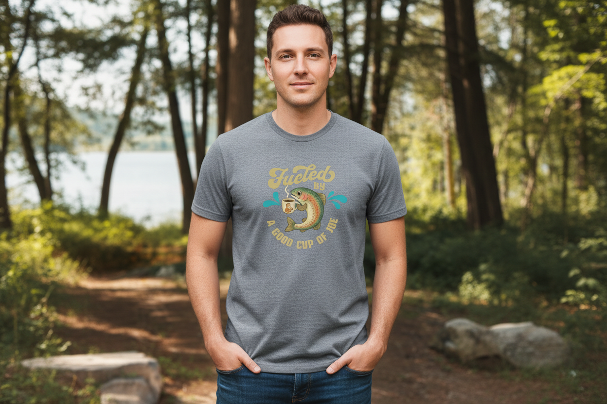 Good Cup of Joe on Gildan 64000 sports grey