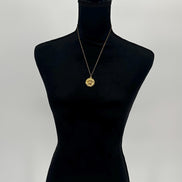 Personalized Sunflower Necklace with Hidden Message