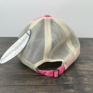Back view of feral mom hat