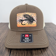 Richardson 112 Fly Fishing Hat with Brown Trout Print Patch