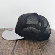 Richardson 112 Rainbow Trout Patch Hat – Black/Light Grey