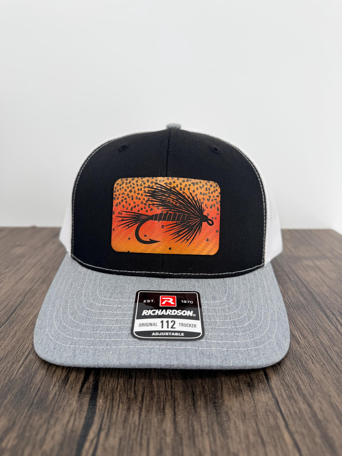 Fly Fishing Hat – Richardson 112 with Cutthroat Trout Pattern Patch
