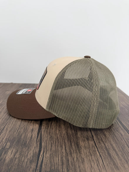 Richardson 115 Fly Fishing Hat with Brook Trout Print Patch