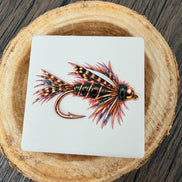 Fly Fishing Fridge Magnet, Ceramic Fishing Fly Magnet, Dimensional UV Printed Fly Lure Art, Fisherman Gift, Fly Tying Gift