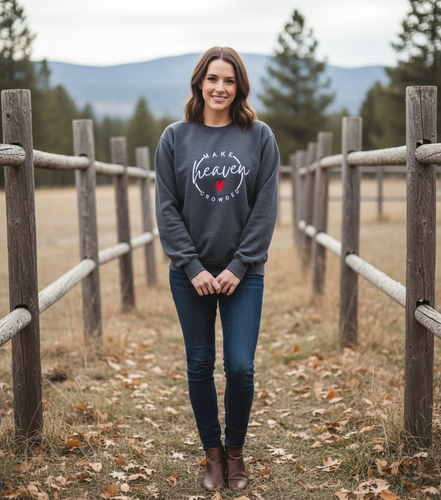Make Heaven Crowded Sweatshirt - Charcoal