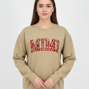 Sand Mimi Leopard Print Sweatshirt