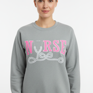 Sports Grey with Bright Silver Glitter Stethoscope