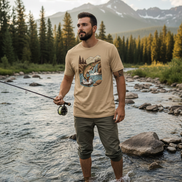 Trout T-Shirt Sand Color