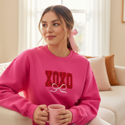 XOXO Sweatshirt Heliconia