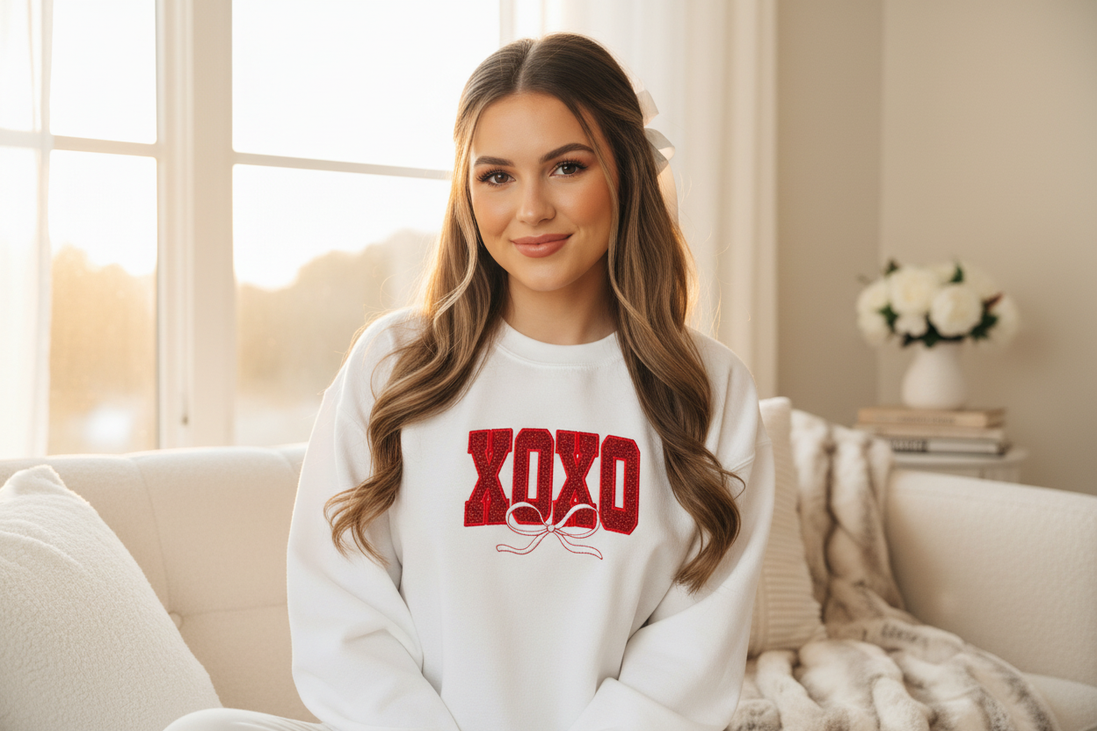 XOXO Sweatshirt White