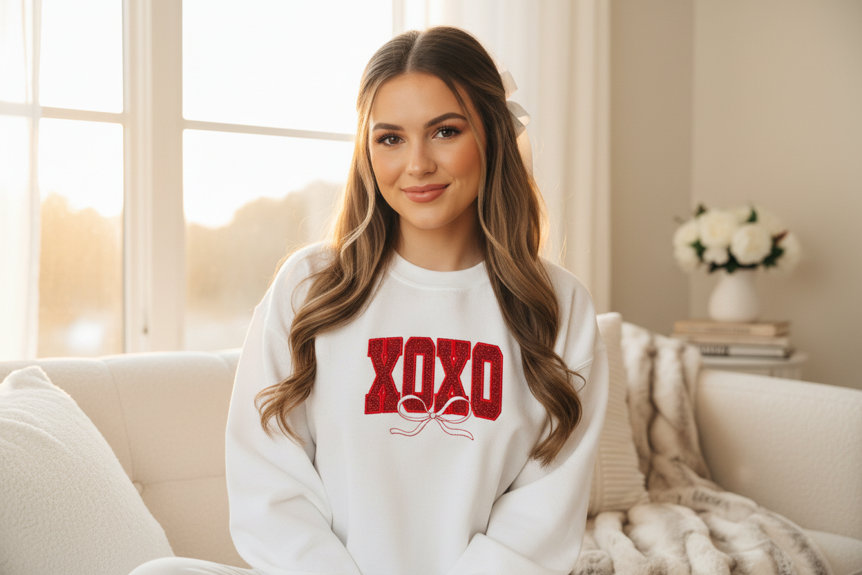 XOXO Sweatshirt White